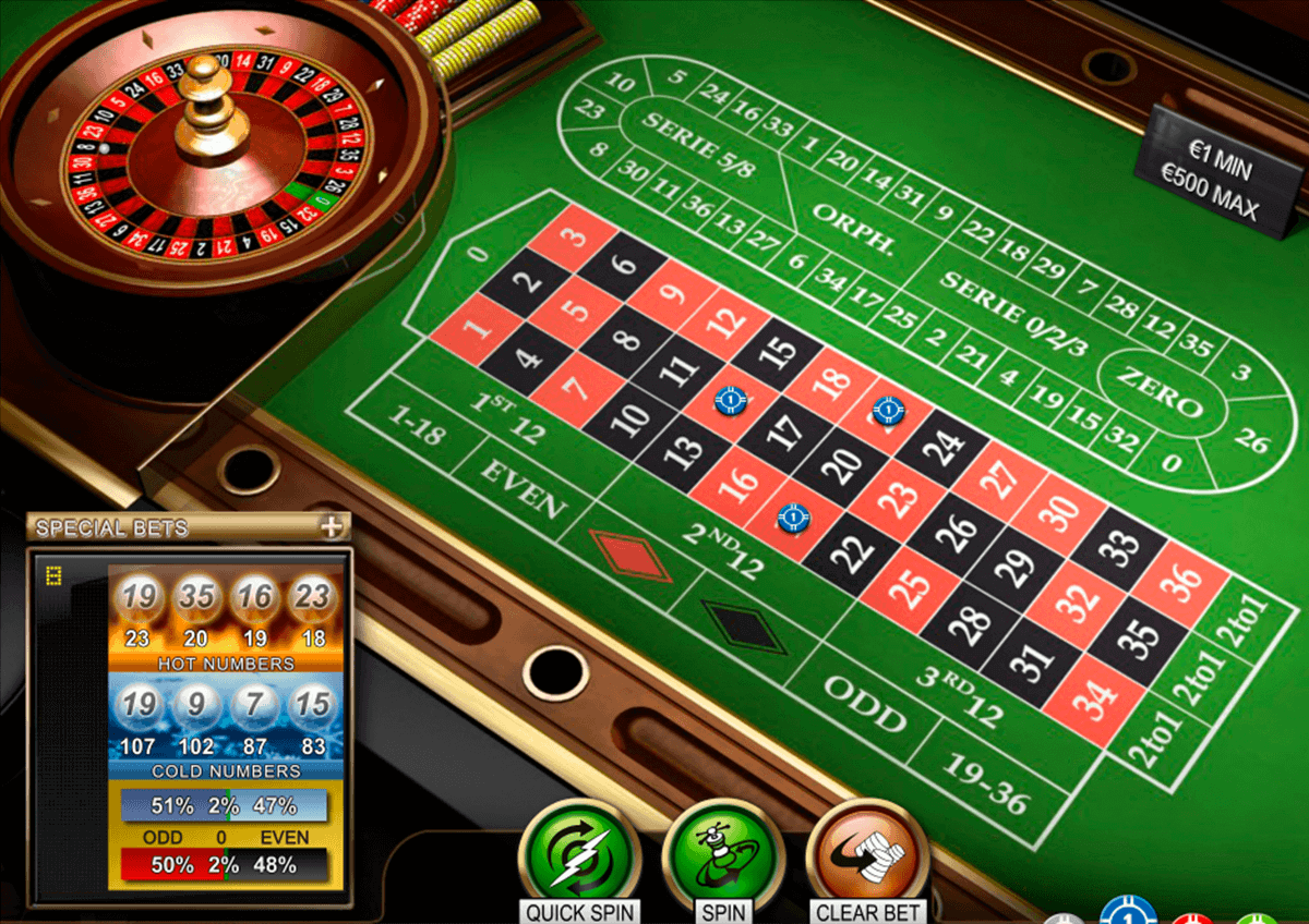 jeux roulette en ligne